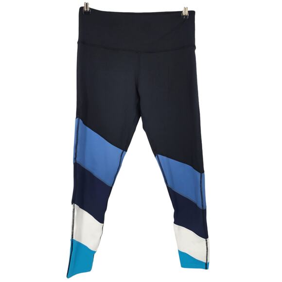Urban Savage High Rise Compression Slash Colorblock Leggings Size Medium - Picture 1 of 4